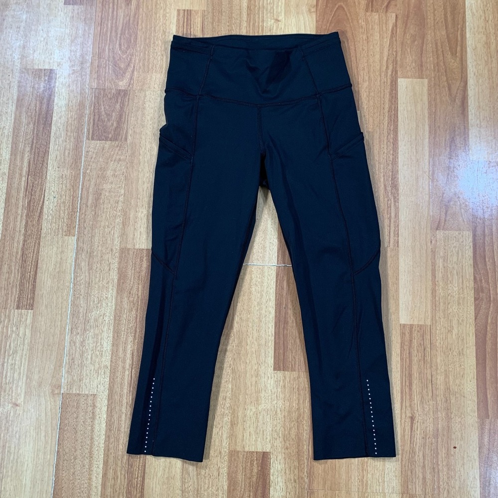 Lululemon Leggings Womens Size 4 Black Casual Active Workout Pants